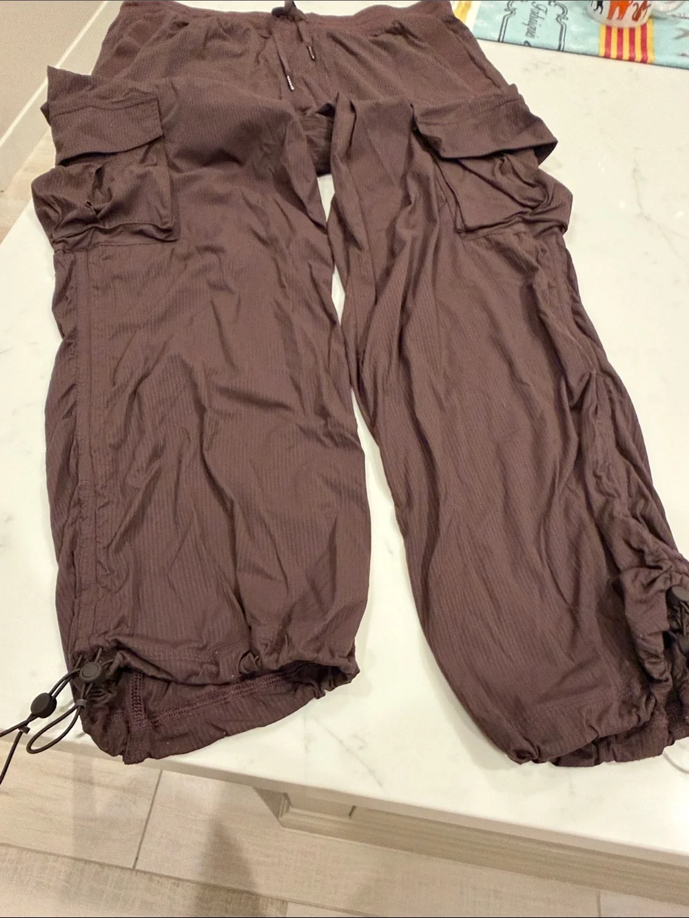 lululemon dance studio expresso Dark Brown Cargo Jogger Pants